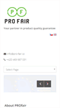 Mobile Screenshot of pro-fair.cz